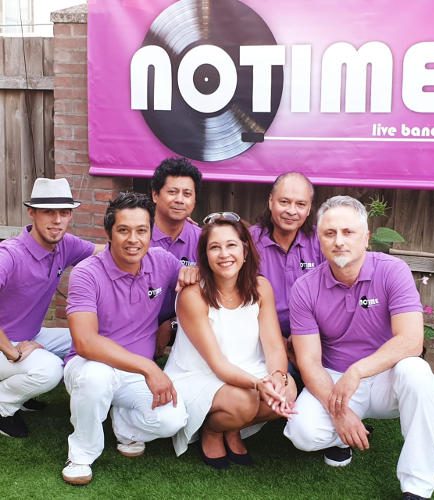 Coverband NOTIME boeken