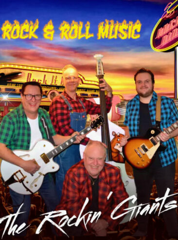 The Rockin Giants boeken Rock 'n Roll Tribute band
