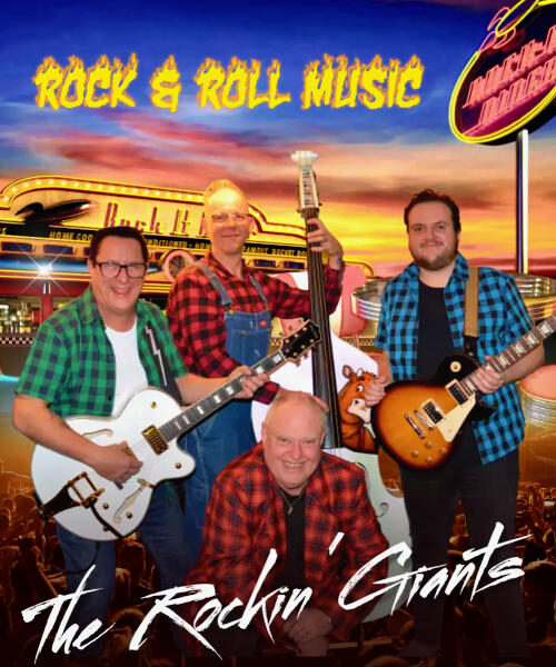 The Rockin Giants boeken Rock 'n Roll Tribute band